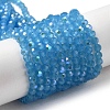 Imitation Jade Glass Beads Strands EGLA-A035-J4mm-L07-1