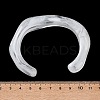 Twisted Acrylic Cuff Bangles for Women BJEW-F538-03A-3