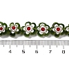 Handmade Millefiori Lampwork Beads Strands LAMP-G164-03K-4