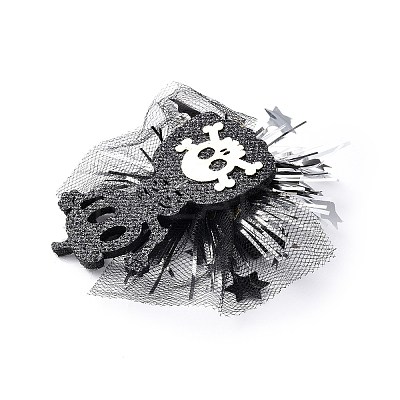 Halloween Theme Candy Bag Felt Alligator Hair Clips PHAR-L008-01D-1