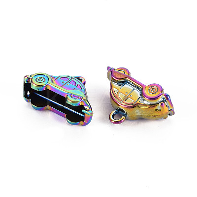 Rainbow Color Alloy Charms PALLOY-S180-287-NR-1