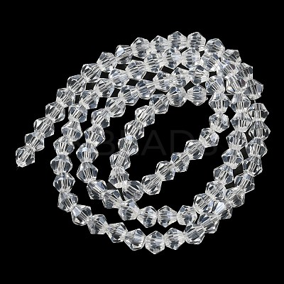 Transparent Electroplate Glass Beads Strands LS-GLAA-F029-2mm-C13-1