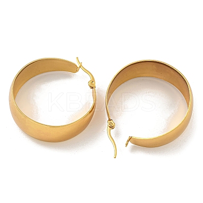 202 Stainless Steel Hoop Earring EJEW-H003-09G-02-1