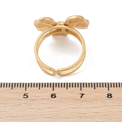 304 Stainless Steel Cuff Rings LS-RJEW-D306-15G-1
