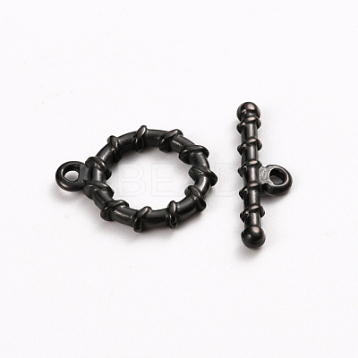 304 Stainless Steel Toggle Clasps STAS-D142-05A-B-1