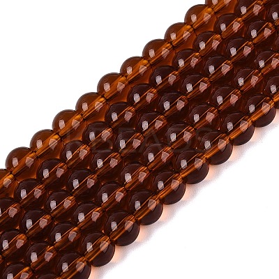 Transparent Glass Beads Strands GLAA-T032-T6mm-M-1