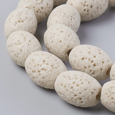 Natural Lava Rock Beads Strands G-F671-03A-02-1
