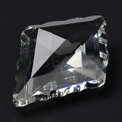Transparent Glass Pendants GLAA-R223-05C-1