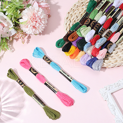 6-Ply Polyester Embroidery Floss OCOR-CY0002-54B-1