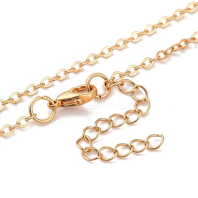 Brass Pave Clear Cubic Zirconia Cable Chain Bees Hexagon Pendant Necklaces for Women NJEW-U006-02B-KCG-1