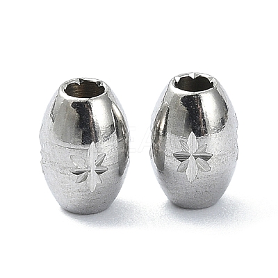 Tarnish Resistant 316 Stainless Steel Beads STAS-H191-06P-1