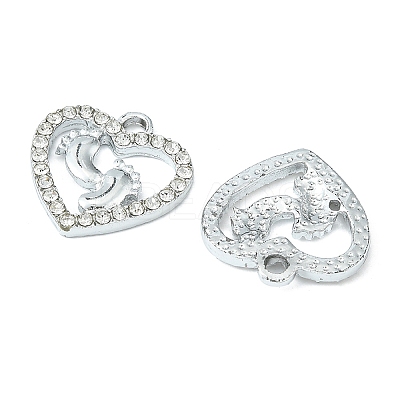 Alloy Rhinestone Pendants ALRI-YW0001-03-1
