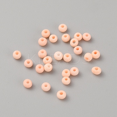 Opaque 8/0 Glass Seed Beads SEED-TAC0001-01A-07-1