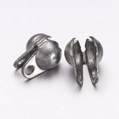 Tarnish Resistant 304 Stainless Steel Bead Tips A-STAS-Q001-1-1