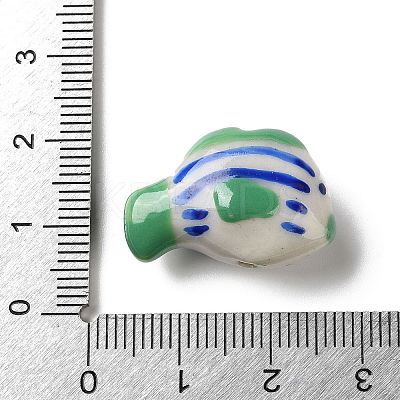 Handmade Porcelain Beads X-PORC-Z006-02A-1