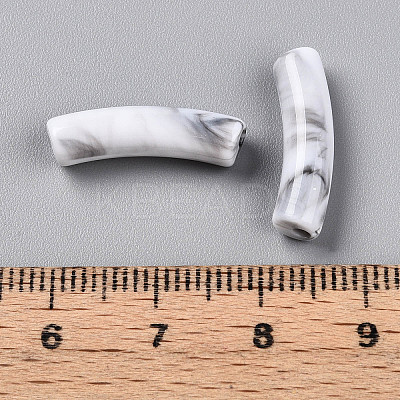 Two Tone Acrylic Beads MACR-ZX025-3-1
