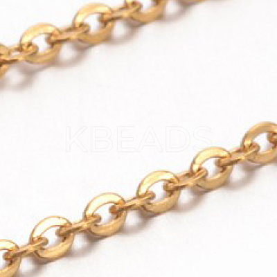 Ion Plating(IP) 304 Stainless Steel Cable Chains CHS-ZX0001-001G-1