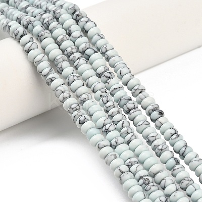 Synthetic Turquoise Beads Strands G-Z110-B01-2x4mm-01-1