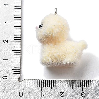 Resin Pendants RESI-Q007-06B-1