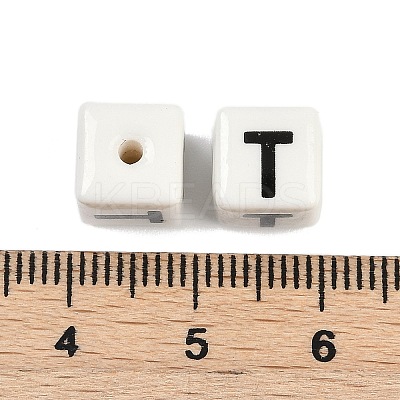 Porcelain Beads X1-PORC-R003-08T-1