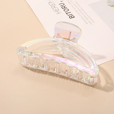 Large Transparent Geometric Acrylic Hair Claw Clips OHAR-PW0003-022-C06-1