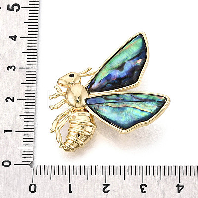 Paua Shell Pins JEWB-T005-10G-1