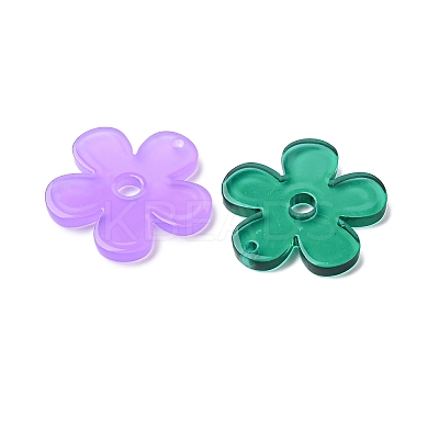 Imitation Jelly Acrylic Pendants OACR-P036-03-1