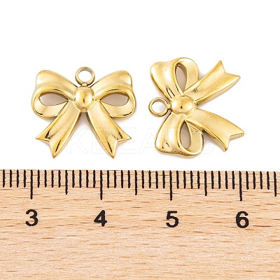 Ion Plating(IP) 304 Stainless Steel Charms X-STAS-G335-01G-1