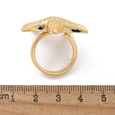 Brass Finger Rings for Women RJEW-U041-22G-1