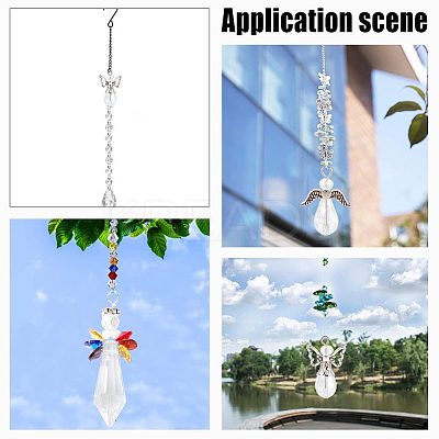 30Pcs 3 Style Electroplate Glass Pendants FIND-AR0003-80-1