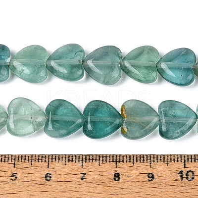 Natural Green Fluorite Beads Strands G-T142-64A-1
