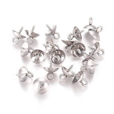 201 Stainless Steel Peg Bails Pendants LS-STAS-TAC0002-30D-P-1