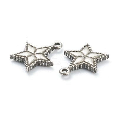 Non-Tarnish 304 Stainless Steel Charms STAS-P279-47P-1