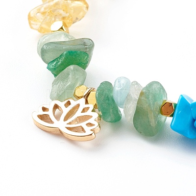 Chakra Jewelry BJEW-JB06083-1