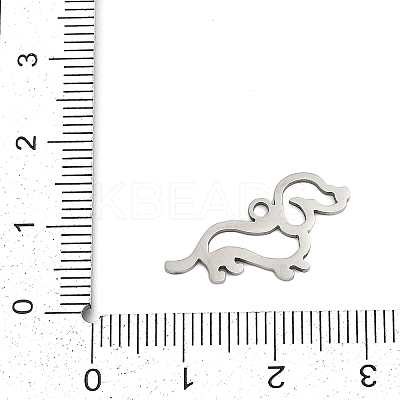 201 Stainless Steel Pendants STAS-F316-04P-03-1