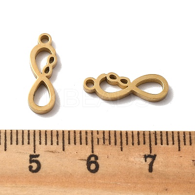 304 Stainless Steel Pendants STAS-K255-19A-G-1