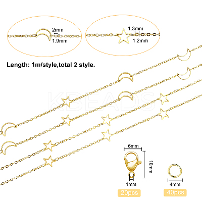 Necklace Making Kits DIY-BC0003-49-1