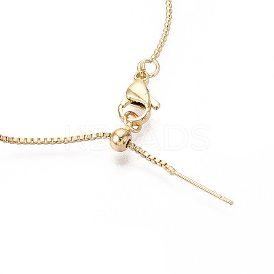 Adjustable Brass Beaded Slider Bracelets for Women BJEW-T022-17G-1