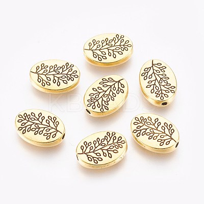 Tibetan Style Alloy Beads X-GLFH10181Y-NF-1