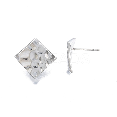 Alloy Stud Earring Findings PALLOY-N150-83P-1