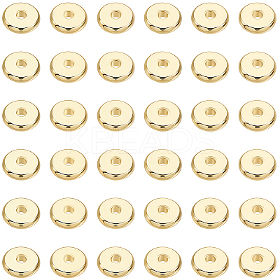 Brass Beads KK-BBC0021-17F-1