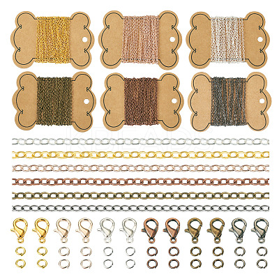 DIY Chain Bracelet Necklace Making Kit DIY-TA0006-53-1