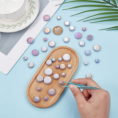 4 Styles Glass Cabochons MOSA-OC0001-01A-1