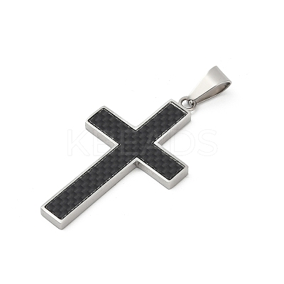 304 Stainless Steel Pendants STAS-K151-07P-01-1