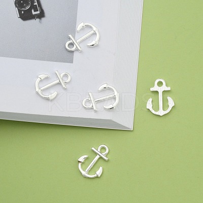 Anchor Brass Pendants ZIRC-F022-64S-1