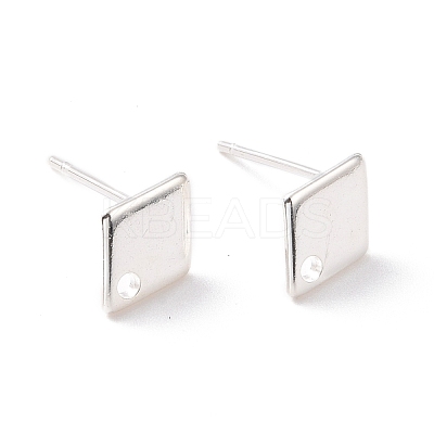 201 Stainless Steel Stud Earring Findings STAS-K241-01S-1