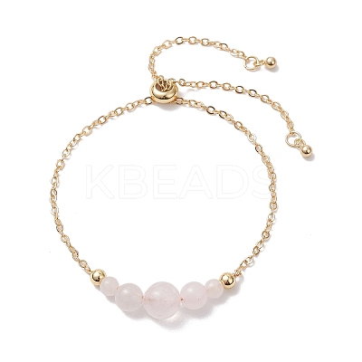 Round Natural Mixed Gemstone Beaded Bracelats BJEW-JB12806-1