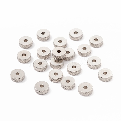 Non-Tarnish 201 Stainless Steel Spacer Beads STAS-A057-25C-P-1