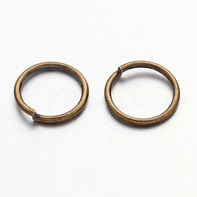 Iron Open Jump Rings JRAB8mm-NF-1