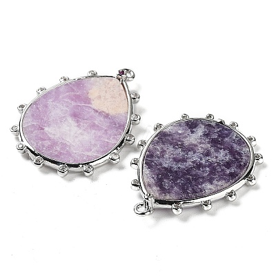 Natural Mixed Stone Pendants G-D072-01P-1